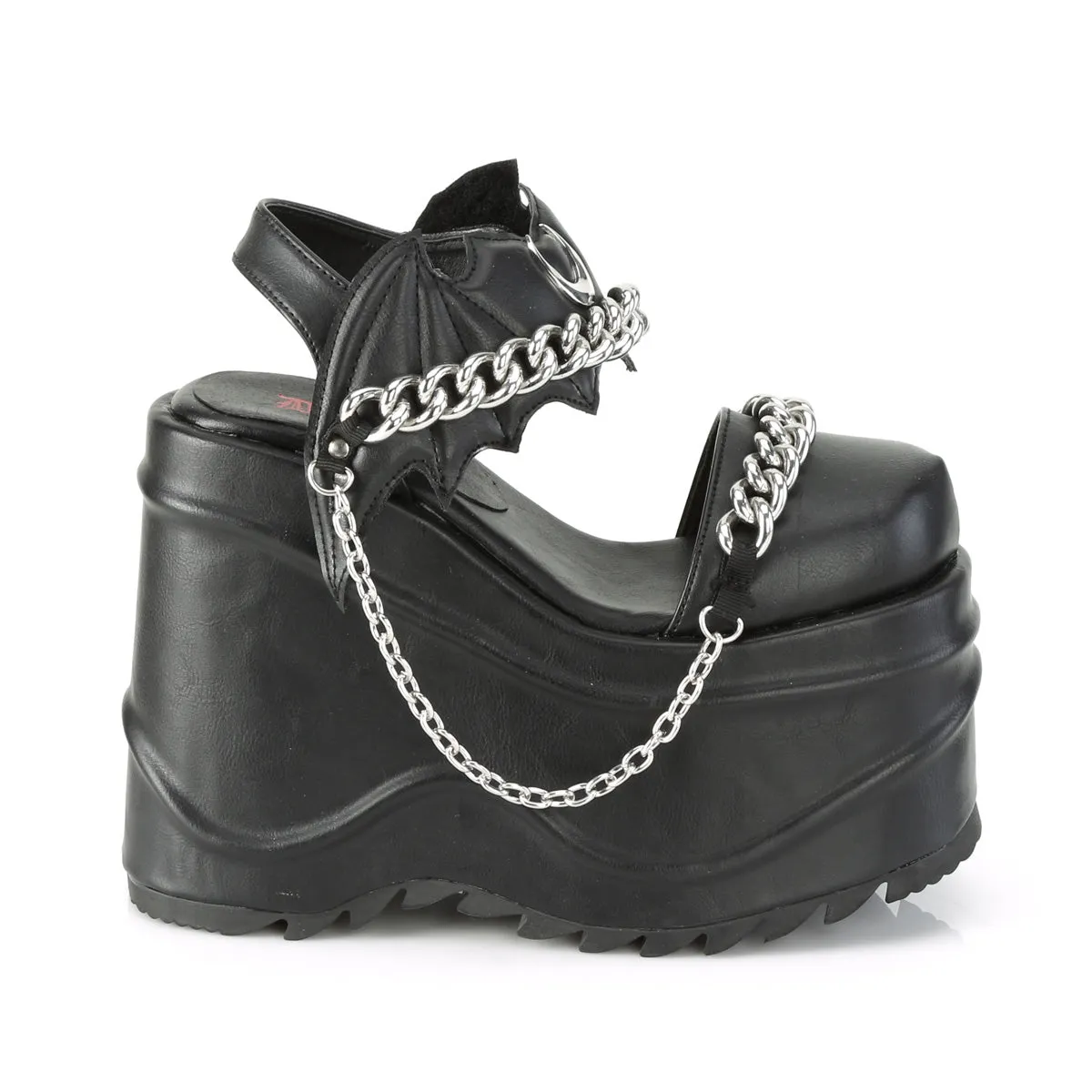 WAVE-20 Demoniacult Alternative Footwear Women's Platform Sandals