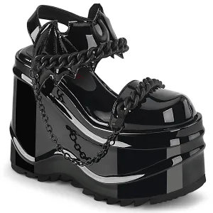 WAVE-20 Demoniacult Alternative Footwear Women's Platform Sandals