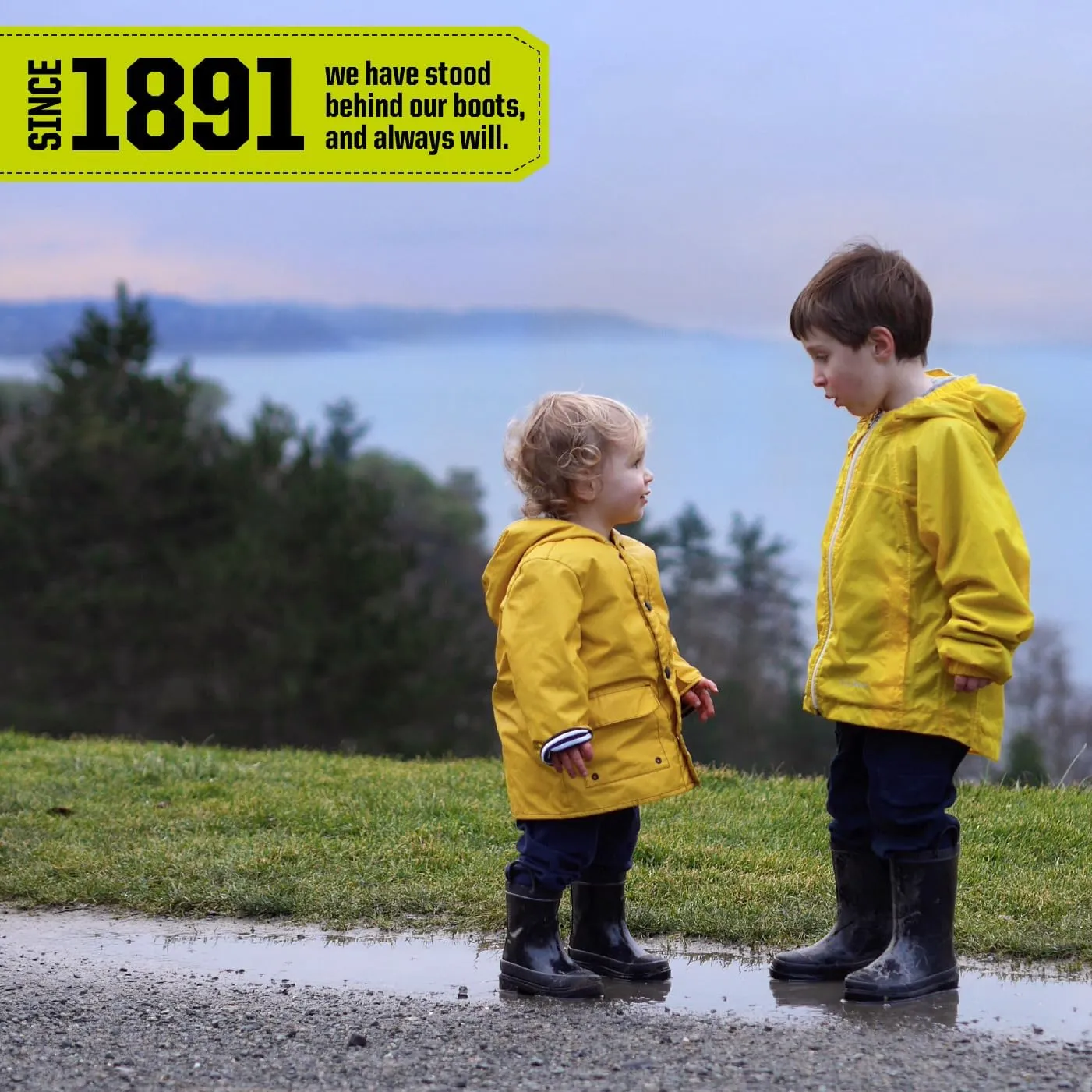 Western Chief Firechief 2 Rain Boots for Toddlers and Kids  Waterproof Pull-On Boots for Boys and Girls