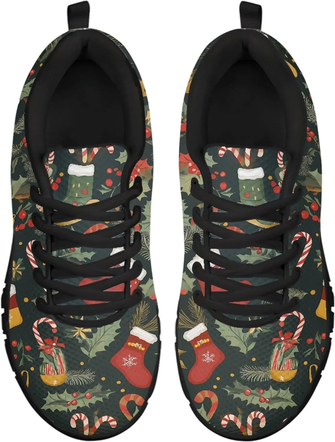 Womens Breathable Sports Shoes Teens Trainer Running Travel Sneaker Walking Low Heel Lightweight Sneakers