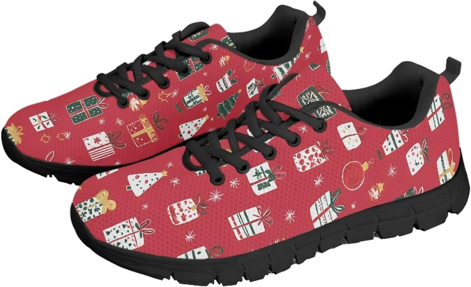 Womens Breathable Sports Shoes Teens Trainer Running Travel Sneaker Walking Low Heel Lightweight Sneakers