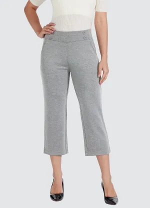 Women's Button Pull On Capris