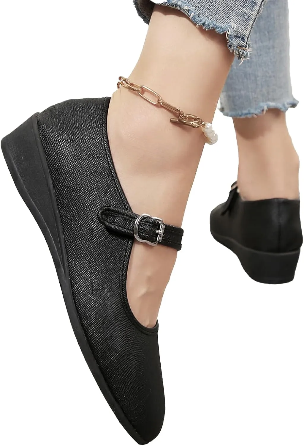 Womens Round Toe Flats Shoes Ballet Flats Classic Comfortable Flats for Women