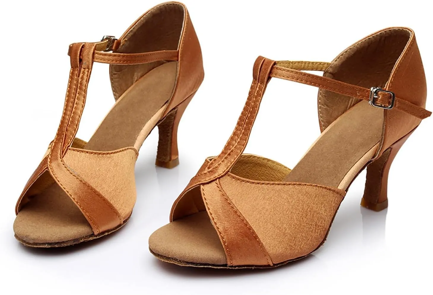 Women's Sandals Women's Latin Dance Shoes Ballroom Performance Practice Dancing Shoes High Heels Platform Sandals