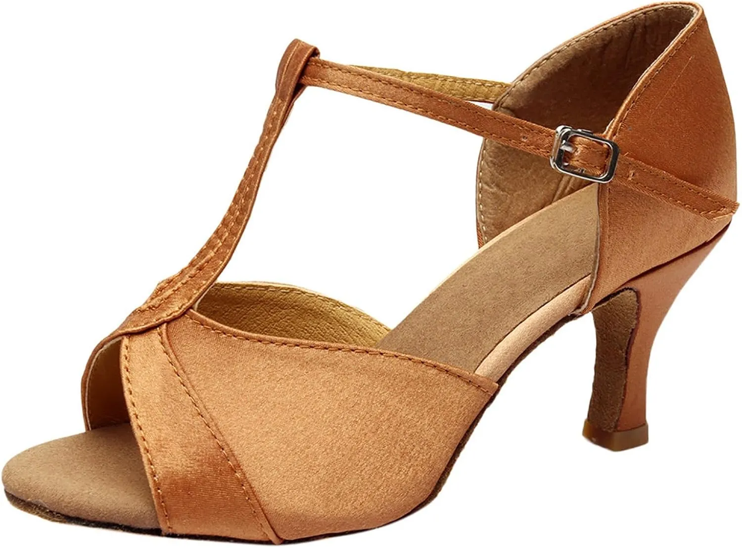 Women's Sandals Women's Latin Dance Shoes Ballroom Performance Practice Dancing Shoes High Heels Platform Sandals