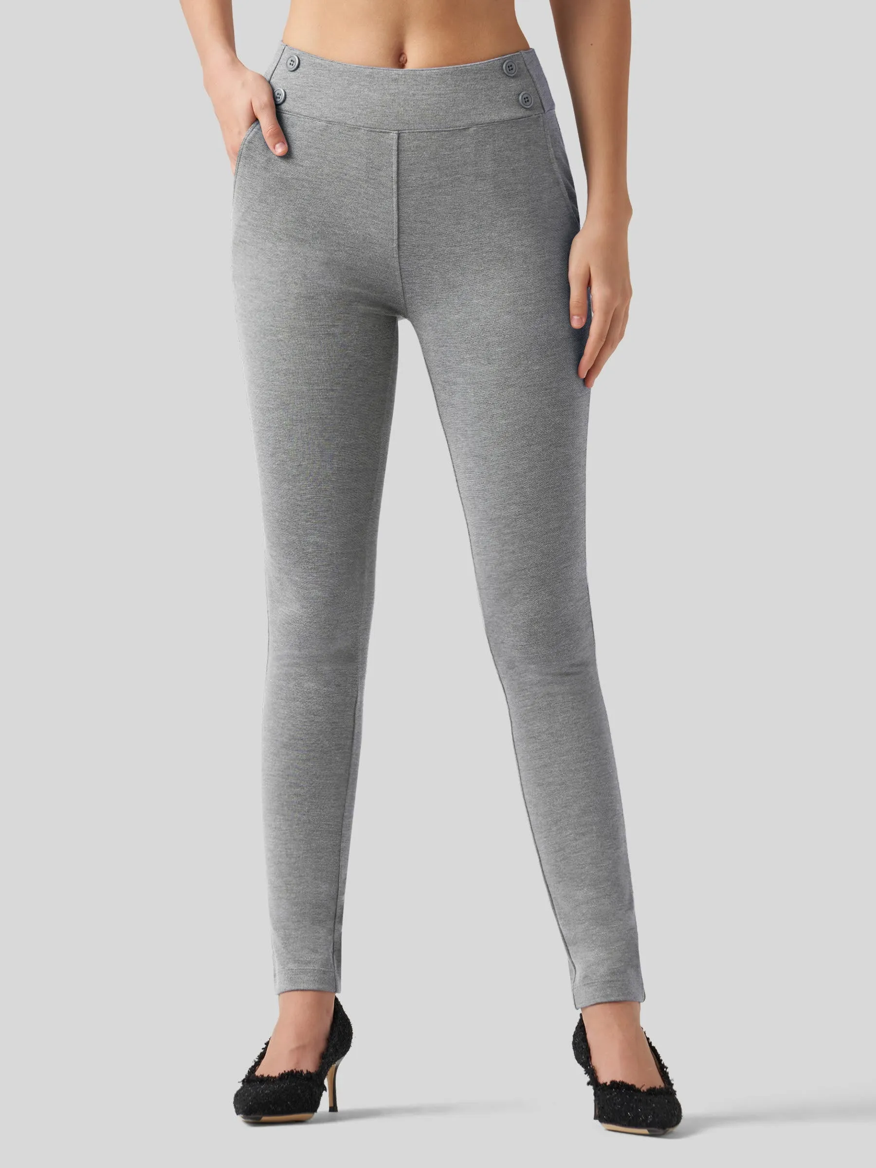 Women's Skinny Work Slacks 27 Inch