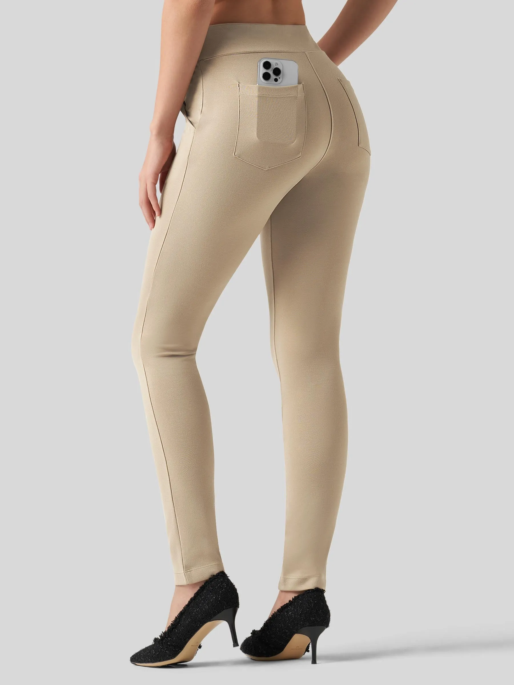 Women's Skinny Work Slacks 27 Inch