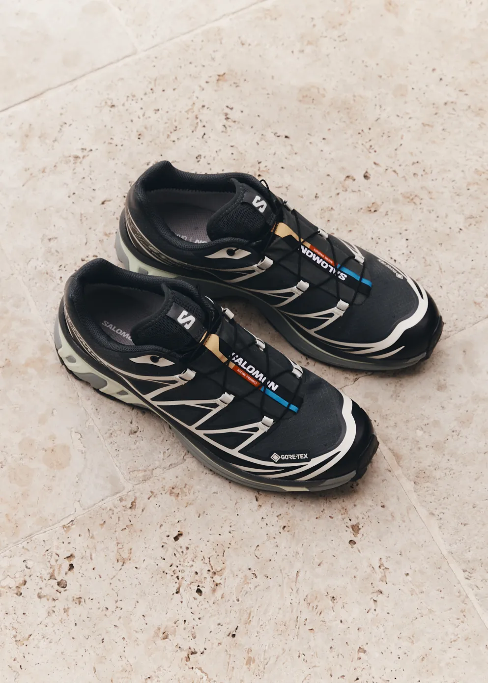 XT-6 Gore-Tex 'Black Silver' Sneakers